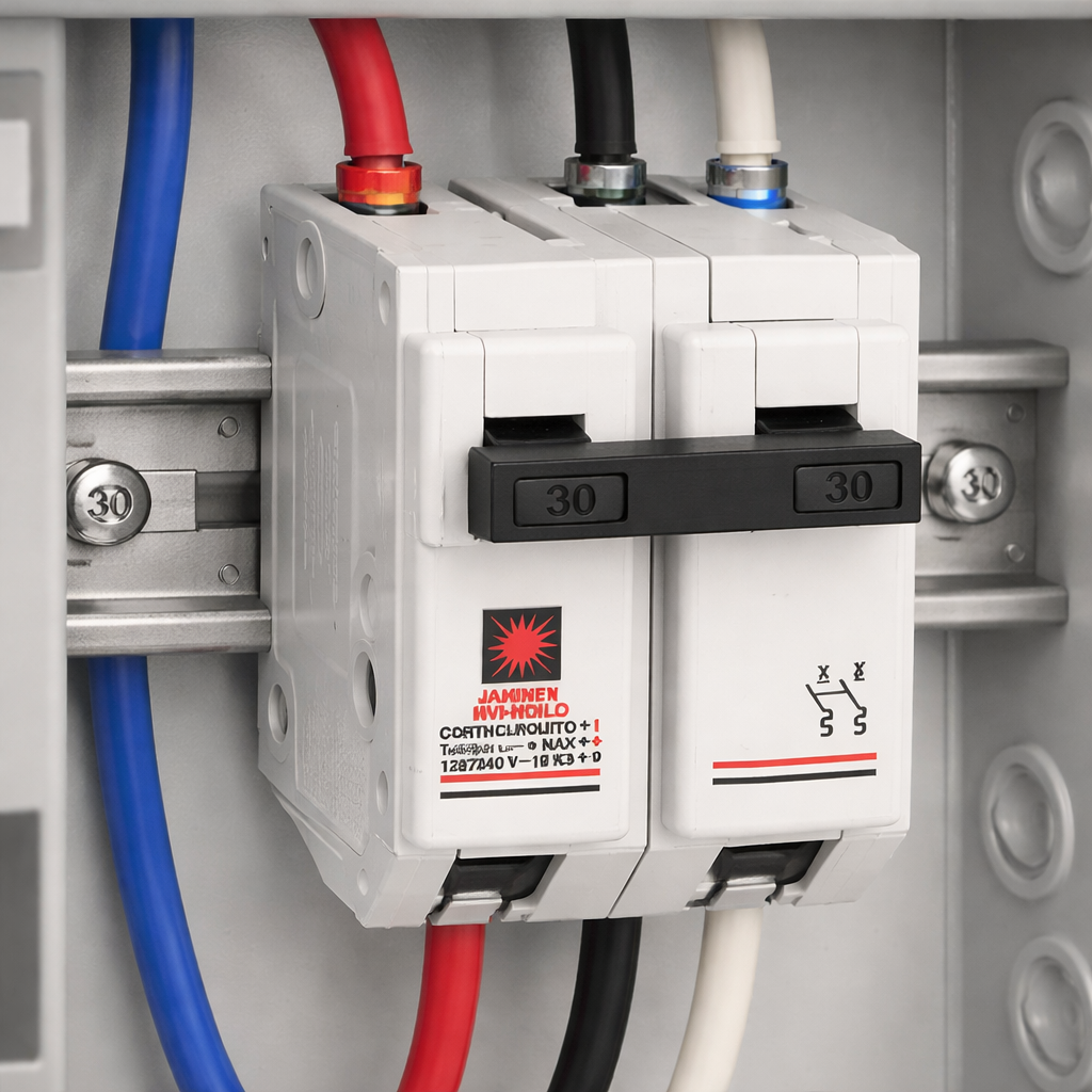 Breaker pacha 2 polos LUMINEX