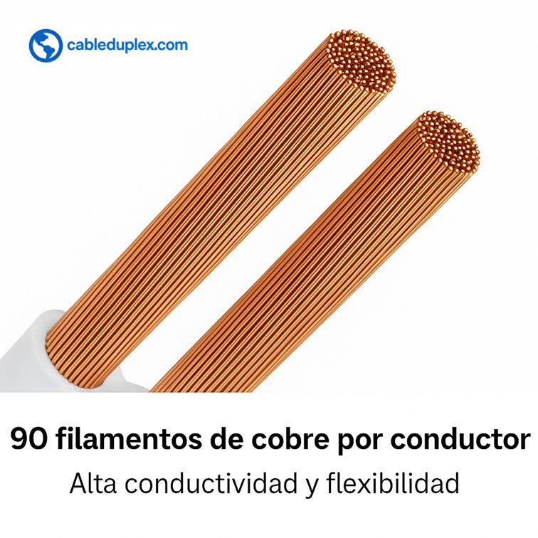 Cable dúplex 2x8 especial