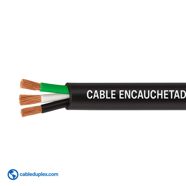 Cable Encauchetado 3x12