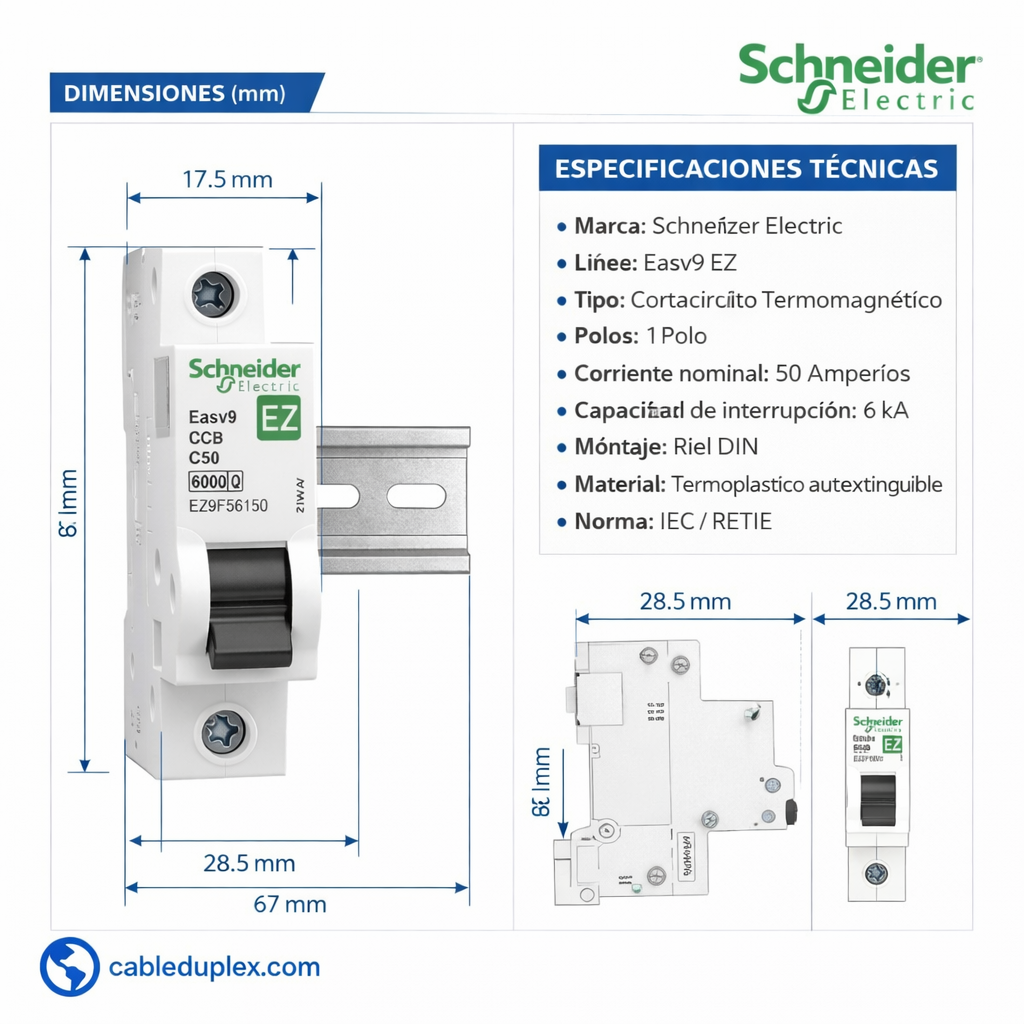 Pin de corte SCHNEIDER